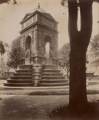 Fontaine des Innocents von Eugène Atget